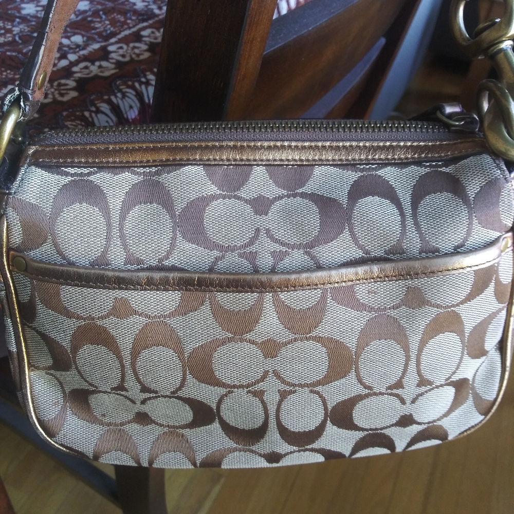Coach limited edition signature print shoulder bag - Picture 5 of 15